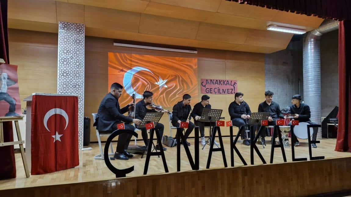18 Mart Çanakkale Zaferi ve Şehitleri Anma Günü  etkinlikleri kapsamında Kağıthane Profilo Mesleki ve Teknik Anadolu Lisesi'nde yapılan programa katıldık.